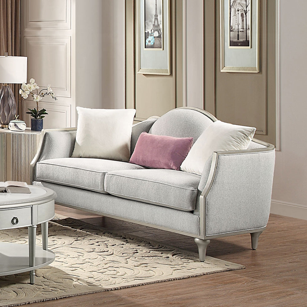 Kasa Linen Sofa & Loveseat Acme LV01499