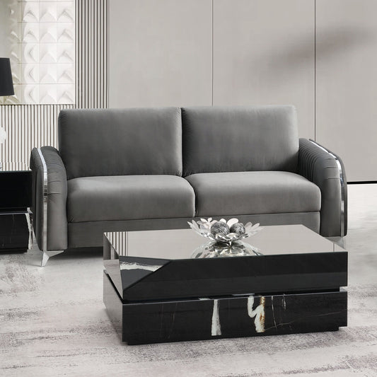 Wenona 2 Pc Velvet Sofa Collection - 2 Colors