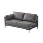 Meka LV02396 Anthracite Leather Sectional