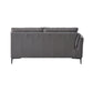 Meka LV02396 Anthracite Leather Sectional