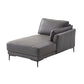 Meka LV02396 Anthracite Leather Sectional