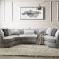 Ivria LV02541 Sofá Seccional Boucle