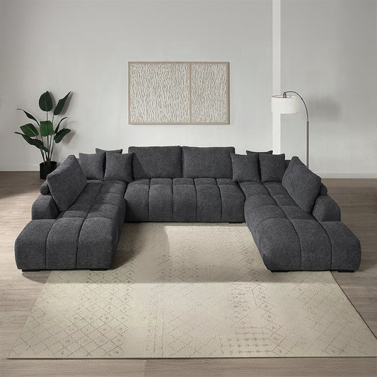 Chosen Sectional Sofa LV02840 w/6 Pillows