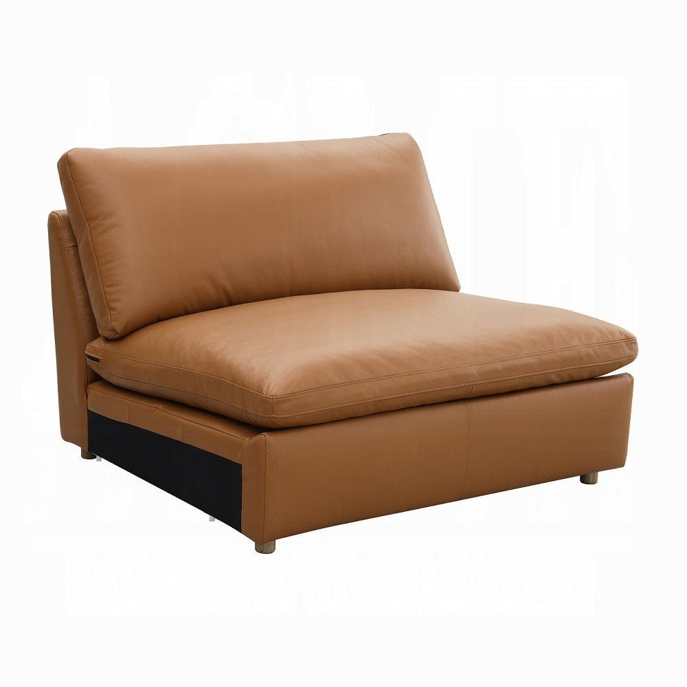 Brighton Top Grain Leather Modular Sectional