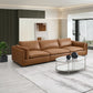 Brighton Top Grain Leather Modular Sectional