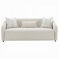 Etienne Beige Linen Sofa Collection by Acme