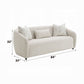 Etienne Beige Linen Sofa Collection by Acme