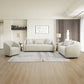 Etienne Beige Linen Sofa Collection by Acme