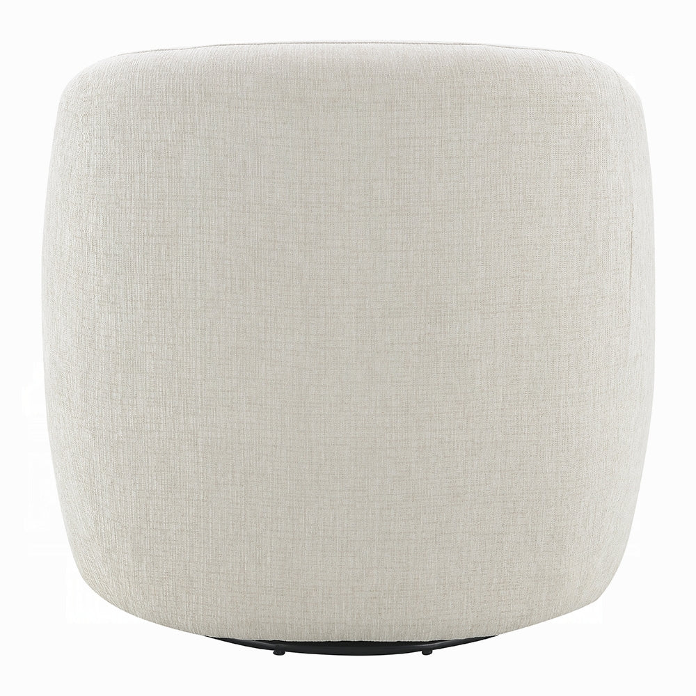 Etienne Beige Linen Swivel Chair LV03582