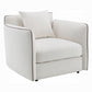 Yolanda Beige Chenille Chair LV03607