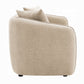Keith Beige Chenille 2 Pc Sofa Set