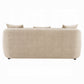 Keith Beige Chenille 2 Pc Sofa Set