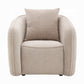 Keith Beige Chenille Chair LV03612