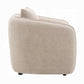 Keith Beige Chenille Chair LV03612
