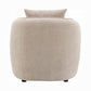 Keith Beige Chenille Chair LV03612