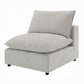 Marisa 8 Pc Modular Beige Boucle Sectional