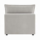 Marisa 8 Pc Modular Beige Boucle Sectional
