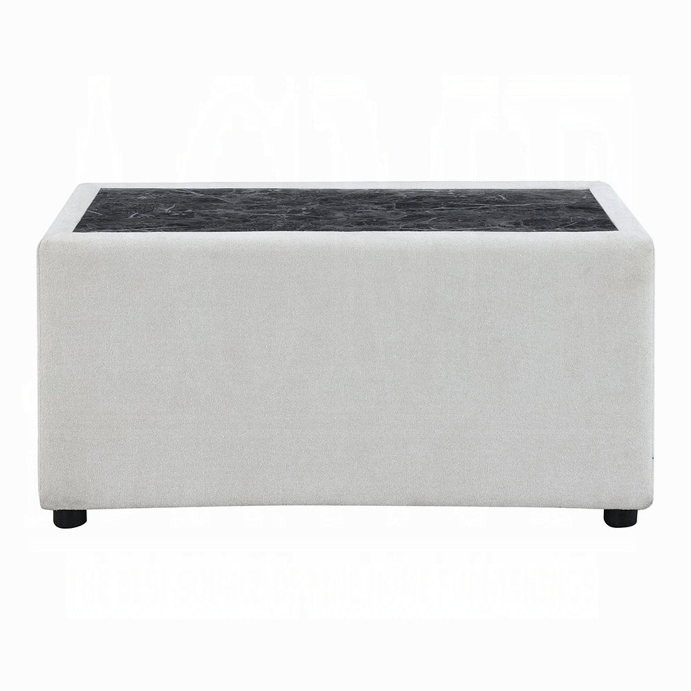 Marisa 8 Pc Modular Beige Boucle Sectional