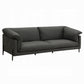 Tadi Gray Top Grain Leather Sofa Collection