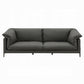 Tadi Gray Top Grain Leather Sofa Collection