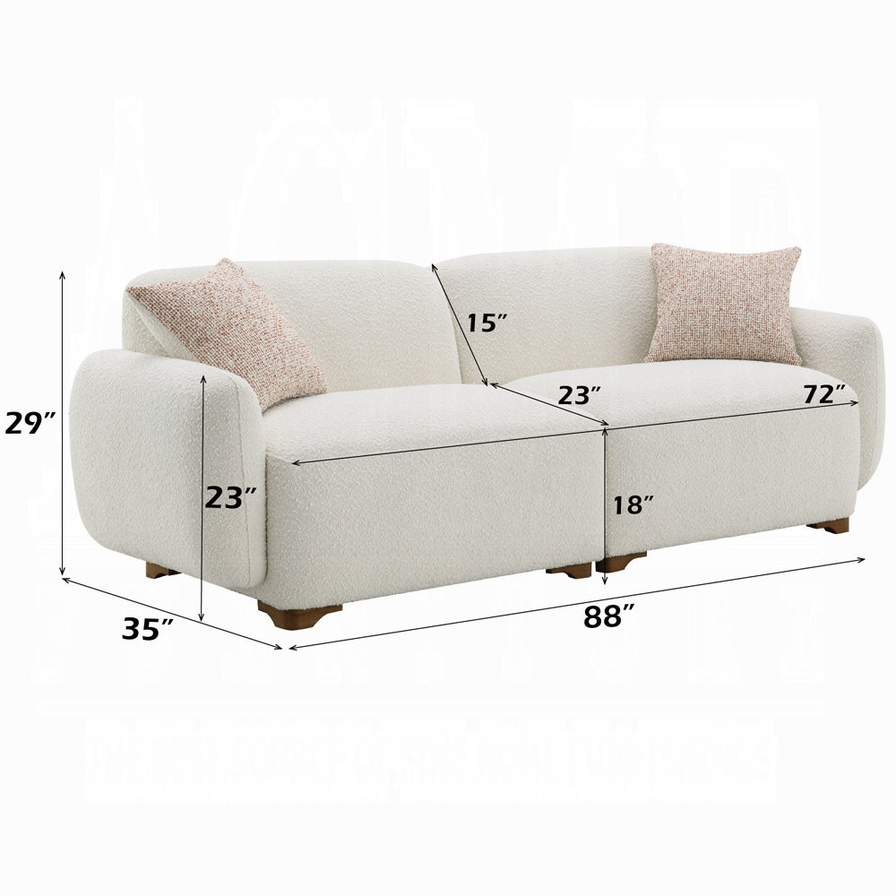 Darius LV04540 Beige Boucle Sofa Collection
