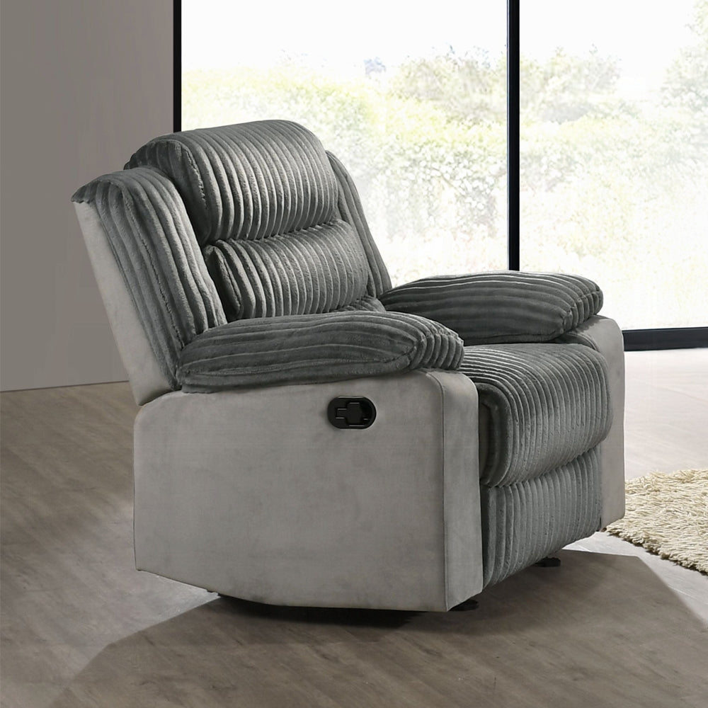 Lesley Gray Glider Recliner LV04622