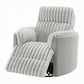 Emee Gray Corduroy Recliner LV04640
