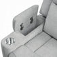 Gayla 2 Pc Beige Chenille Motion Sofa Collection