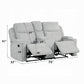 Gayla 2 Pc Beige Chenille Motion Sofa Collection