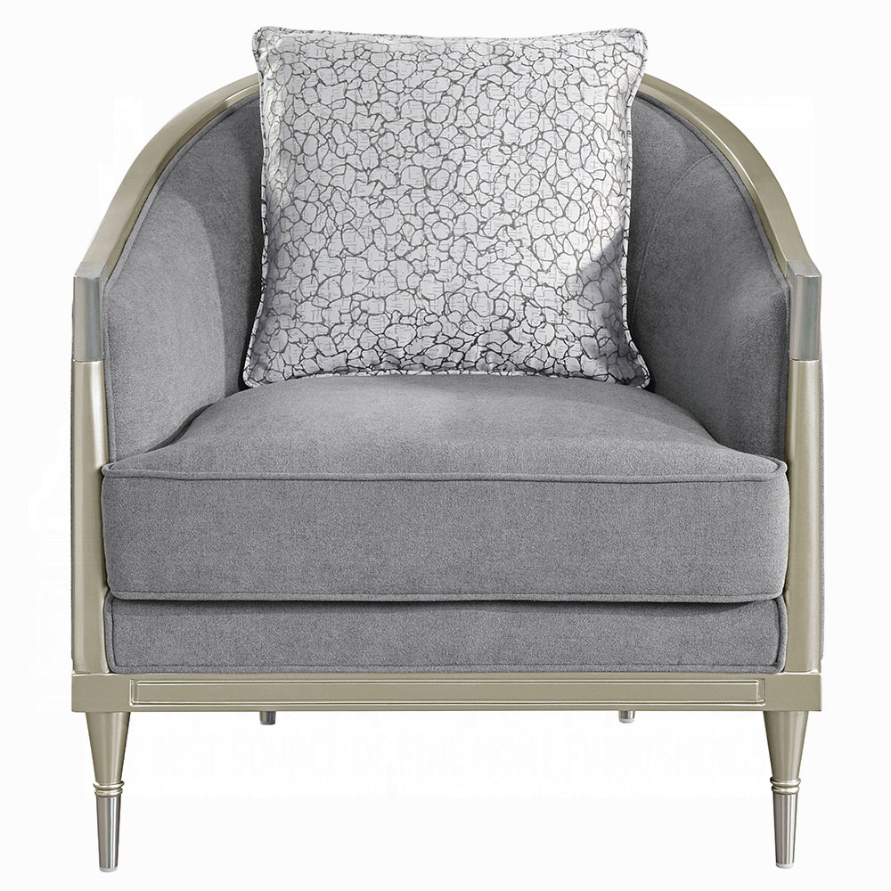 Acme Furniture Fernando Gray Chair