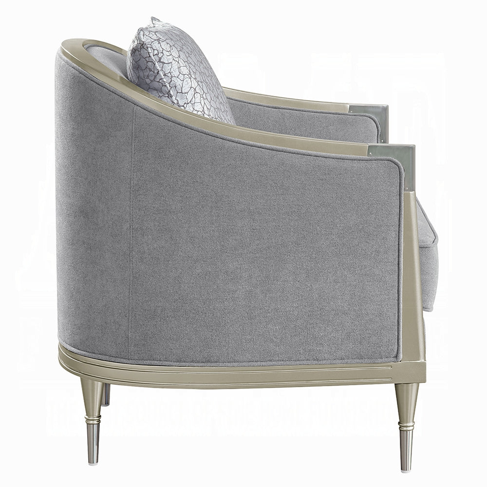 Acme Furniture Fernando Gray Chair