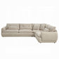 Jonina LV04840 Beige Chenille Sectional