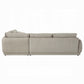 Jonina LV04840 Beige Chenille Sectional