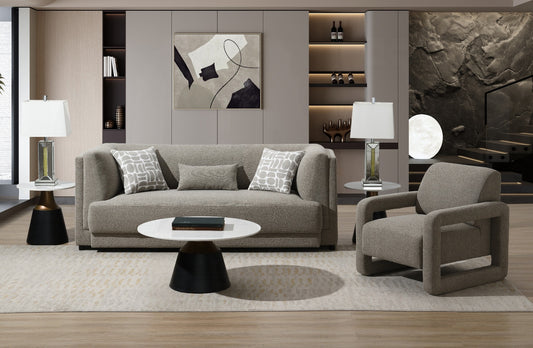 Glenda LV05380 Gray Sofa Collection