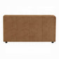Zoey Chocolate Suede Modular Sectional