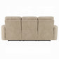 Elison Beige Microfiber 2 Pc Sofa Set