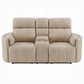 Elison Beige Microfiber 2 Pc Sofa Set