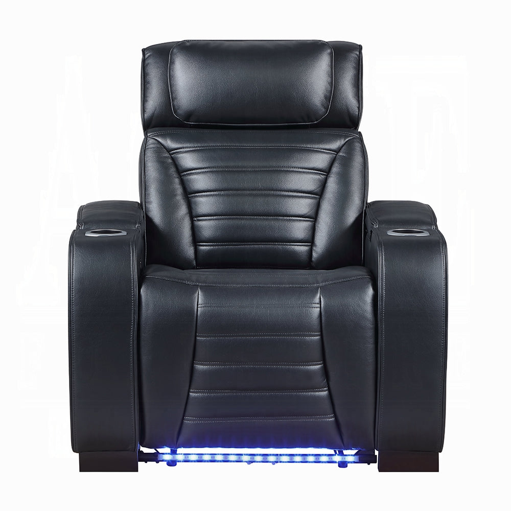 Ephron Black Power Recliner LV06082