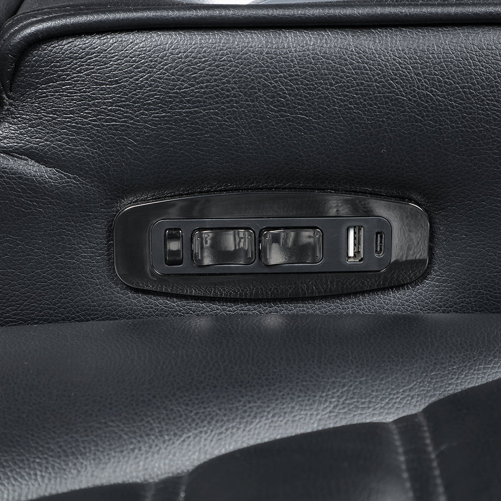 Ephron Black Power Recliner LV06082