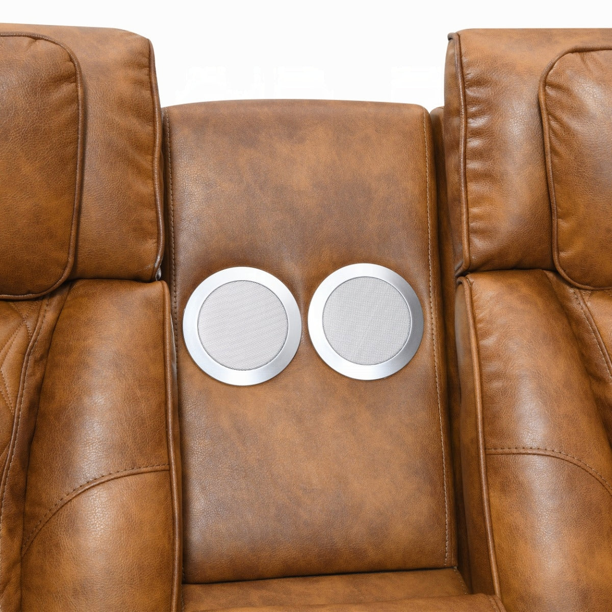 Taddeo Brown Power Motion Sectional
