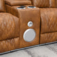 Taddeo Brown Power Motion Sectional