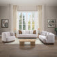 Duncan Beige Chenille 2 Pc Sofa Collection