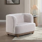 Duncan Beige Chenille Chair LV07262