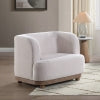Duncan Beige Chenille Chair LV07262