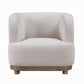 Duncan Beige Chenille Chair LV07262