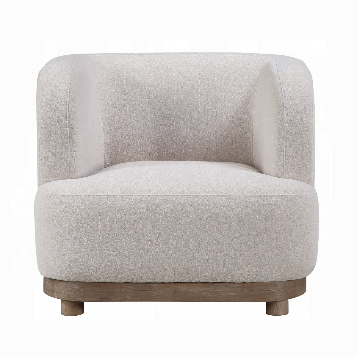 Duncan Beige Chenille Chair LV07262