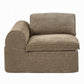 Almano Modular Brown Chenille LF Arm Chair LV07670