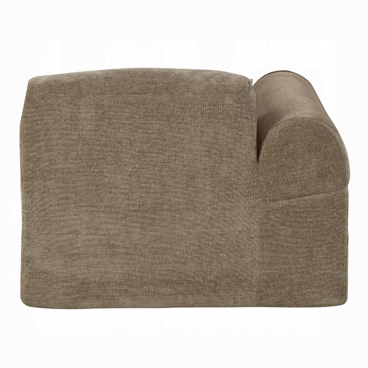 Almano Modular Brown Chenille LF Arm Chair LV07670
