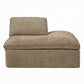 Almano Brown Chenille RF Chaise LV07673