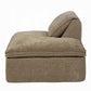 Almano Brown Chenille RF Chaise LV07673